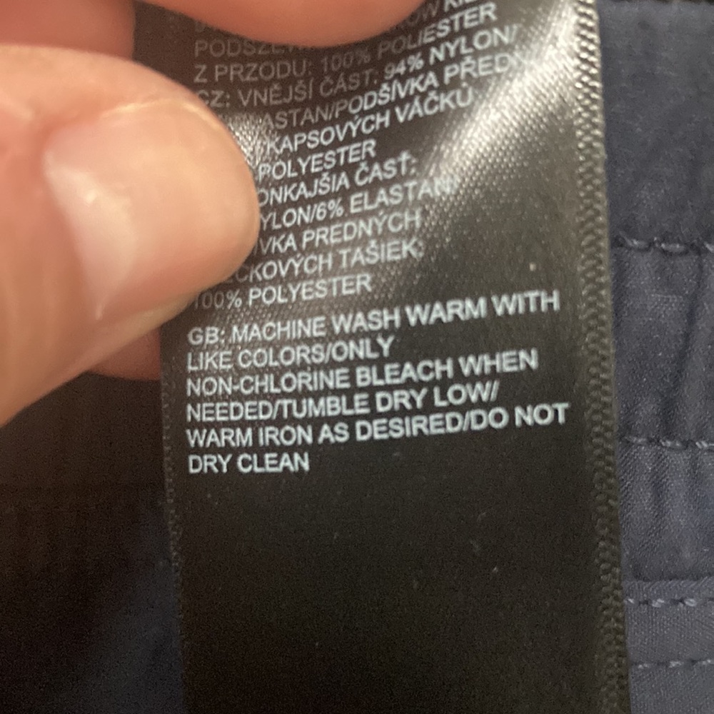 North Face Nylon Joggers. Size 2 - Picture 5 of 11